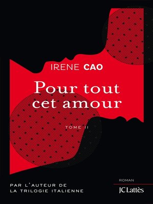 cover image of Pour tout cet amour